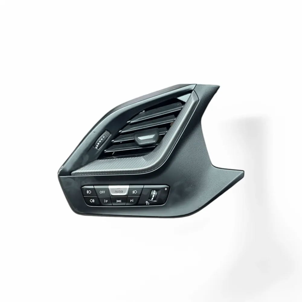 Contrôles lumineux + tableau de bord gauche de l'air bouche gauche BMW 1 F40 E1182019 / D0791147604 (2019-2024)