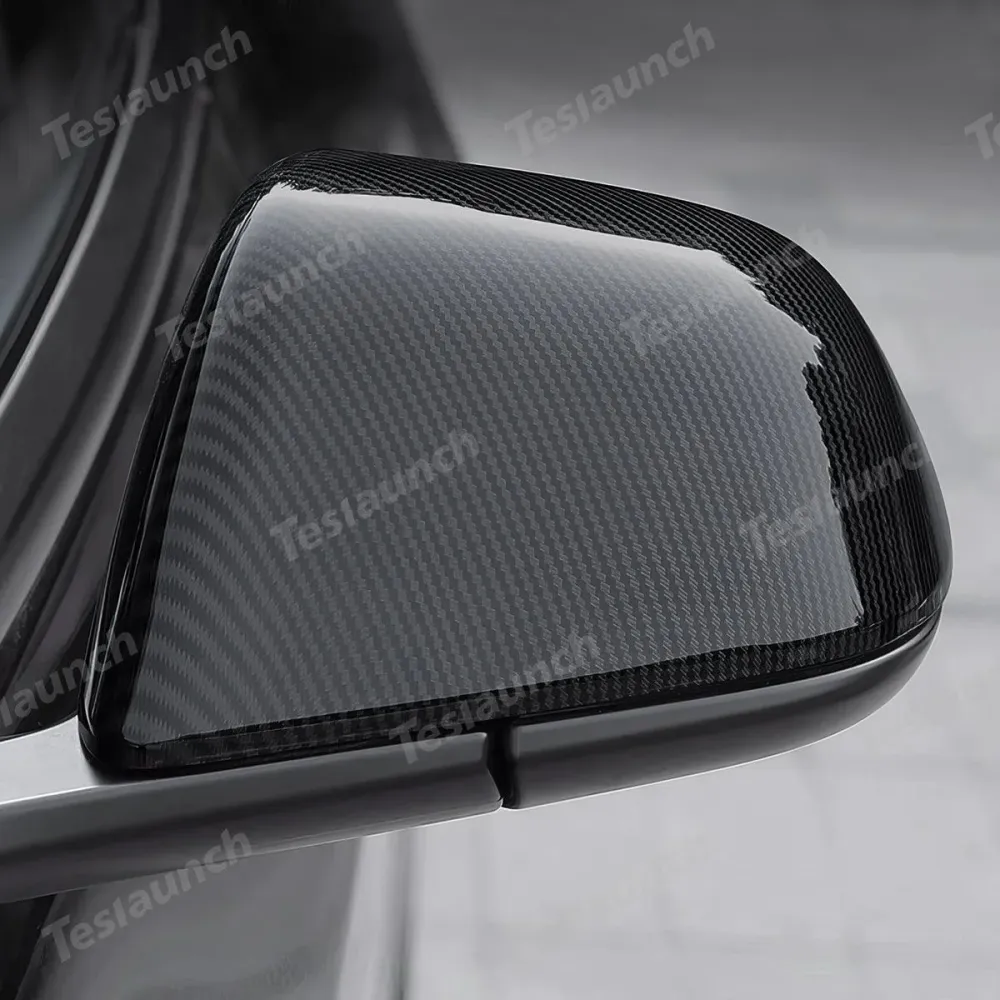 Coques de rétroviseurs latéraux–Garniture extérieure protectrice et élégante pour Tesla 2024+ Model 3 Highland