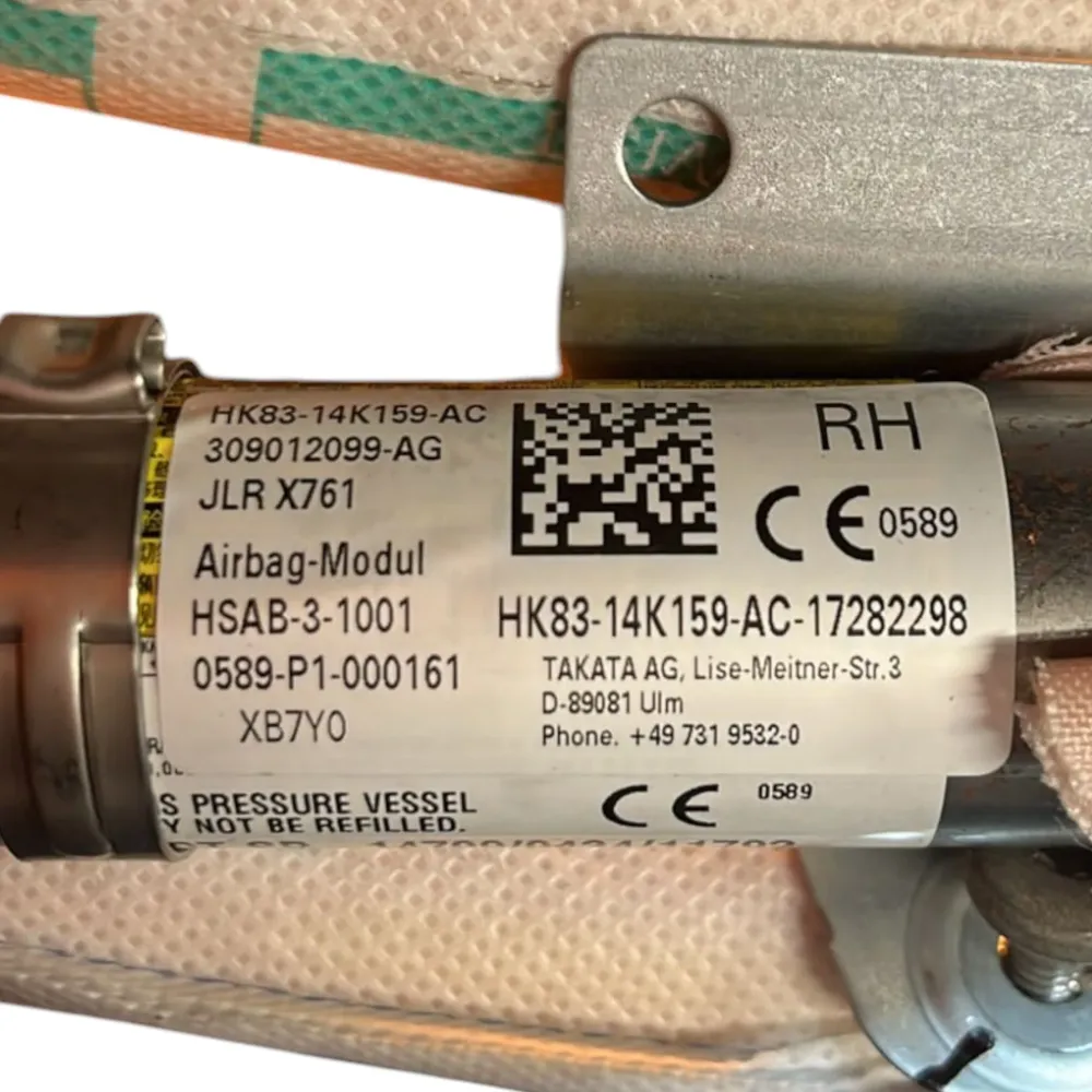 Courtige à droite Airbag Range Rover Velar (L560) COD: HK83-14K159-AC (2017>)