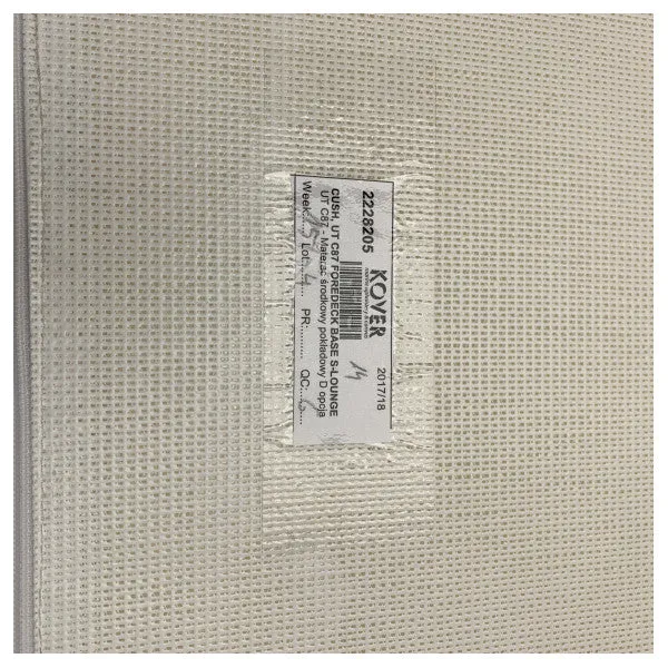 Coussin de bain de soleil de base Uttern C87 Fordeck Antracite