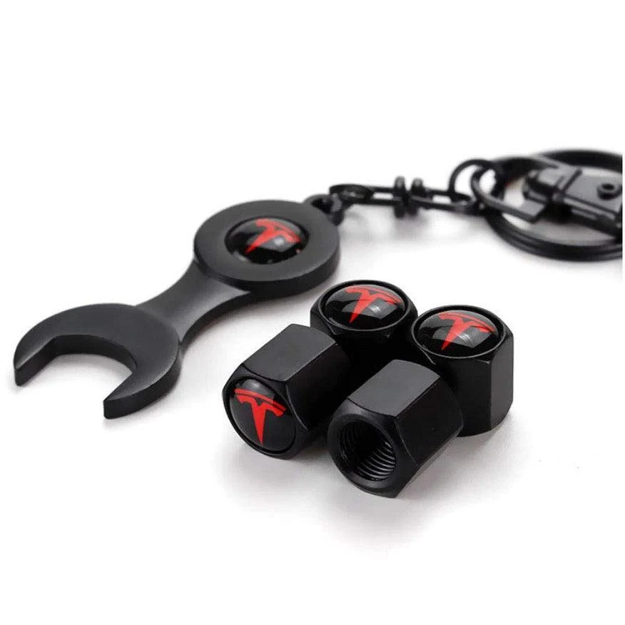 Couvercle de capuchon d'air de tige de pneu antivol pour Tesla Model S/X/3/Y (2012-2023)