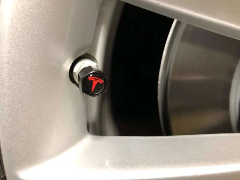 Couvercle de capuchon d'air de tige de pneu antivol pour Tesla Model S/X/3/Y (2012-2023)
