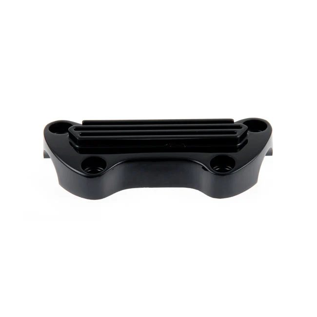 Cult Werk One Piece Riser Top Clamp Noir pour Harley
