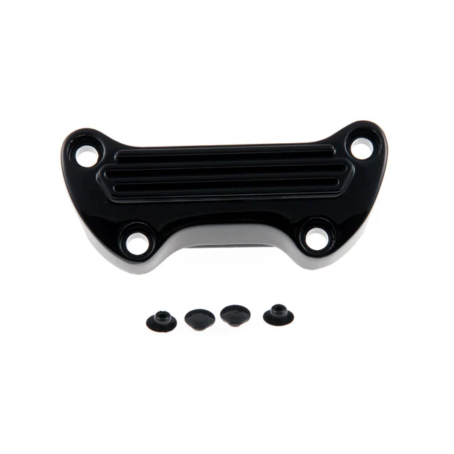 Cult Werk One Piece Riser Top Clamp Noir pour Harley