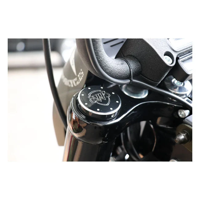 Cult-Werk 2-piece Fork Tube Covers Kit Logo FXBB/FLFB 18-21 ; FXST 2021