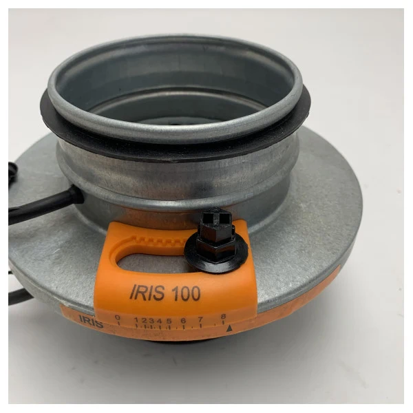 Dampers d'air marins ajustables 100mm - IRIS100