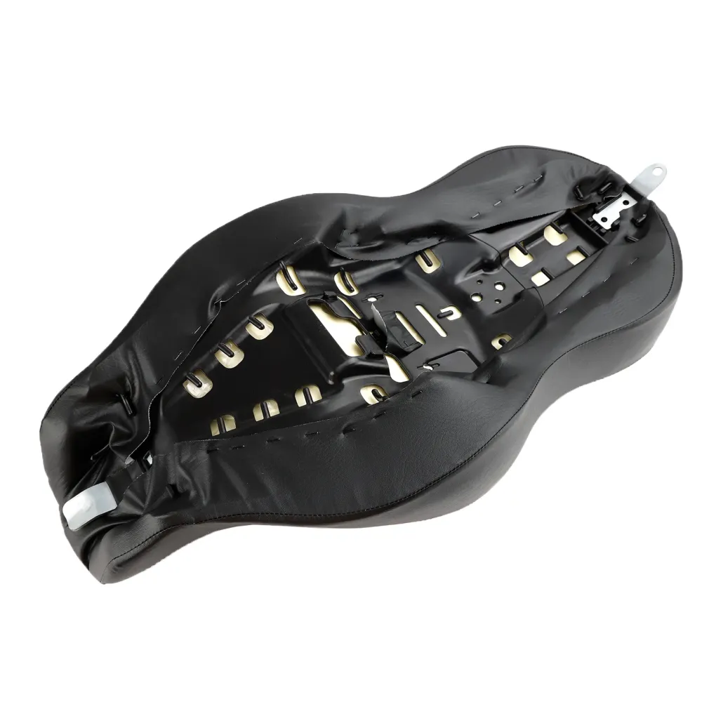 Davidson XL 883 (EFI) 2007-2008, siège conducteur noir biplace&Pacheteur pour cuir