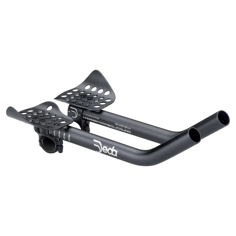 Prolongateur Chrono PARABOLICA UNO 35x300mm en Aluminium Noir DEDA-ELEMENTI