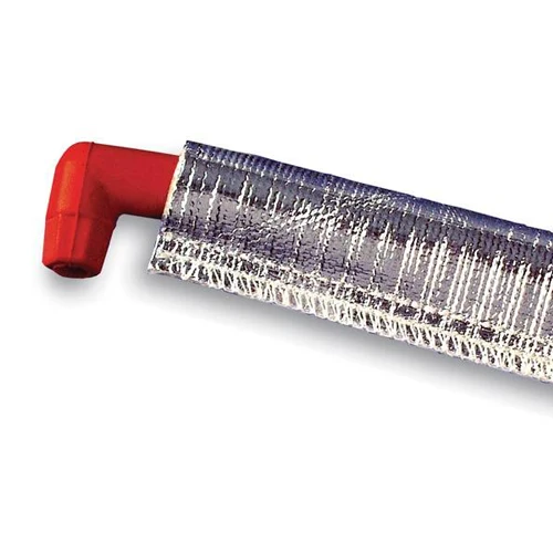 Aluminum Plug Wire Sheath - 3/4in x 6in (4pk) DEI