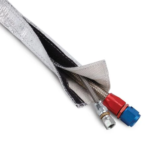 Heat Shroud - Aluminized Sleeving - 1in x 36in - Velcro DEI