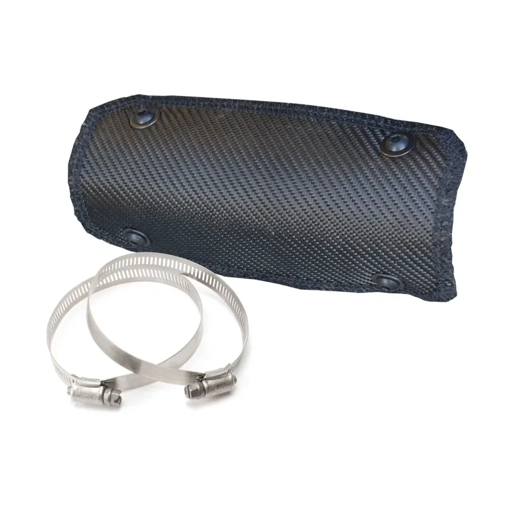 Onyx Blk Pipe Shield - 4in x 8in DEI