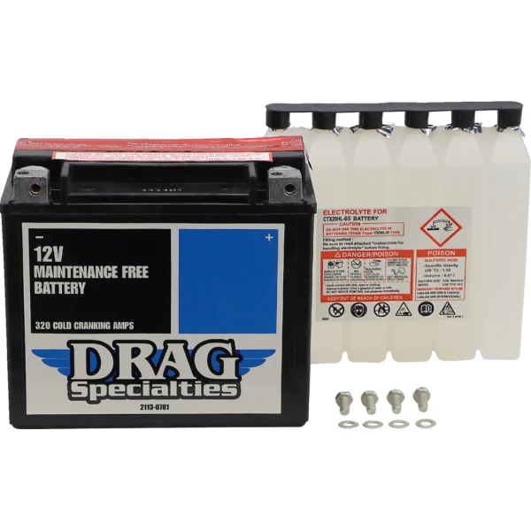 Batterie Sans Entretien Drag Specialties
