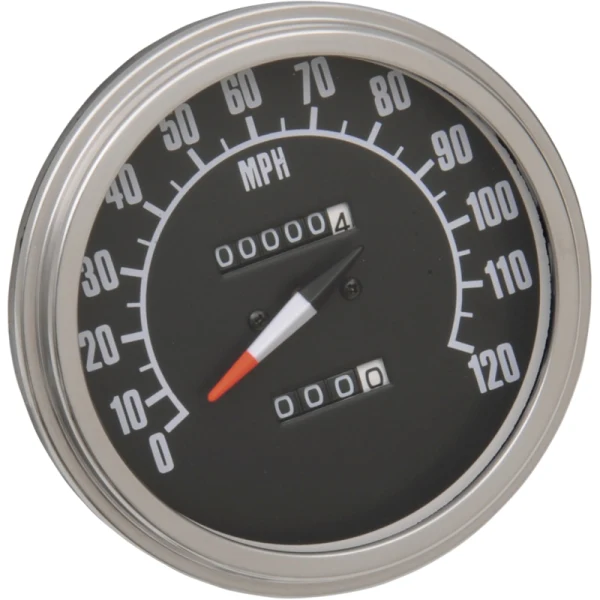 Indicateur de Vitesse 5 Monté sur Tableau de Bord Drag Specialties