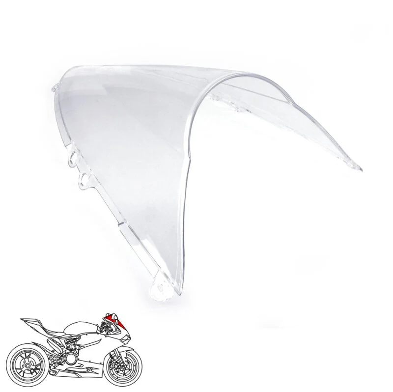 Ducati Panigale 899/1199 Pare-brise bulle, transparent