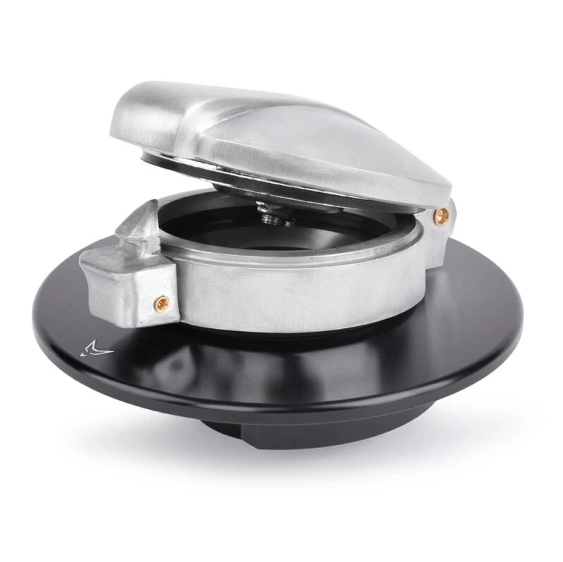 Ducati Scrambler Bouchon réservoir Vintage , noir/aluminium mat
