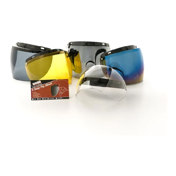 Echo - Visière Simple Universelle à 3 Snaps Fume ECHO PRODUCTS
