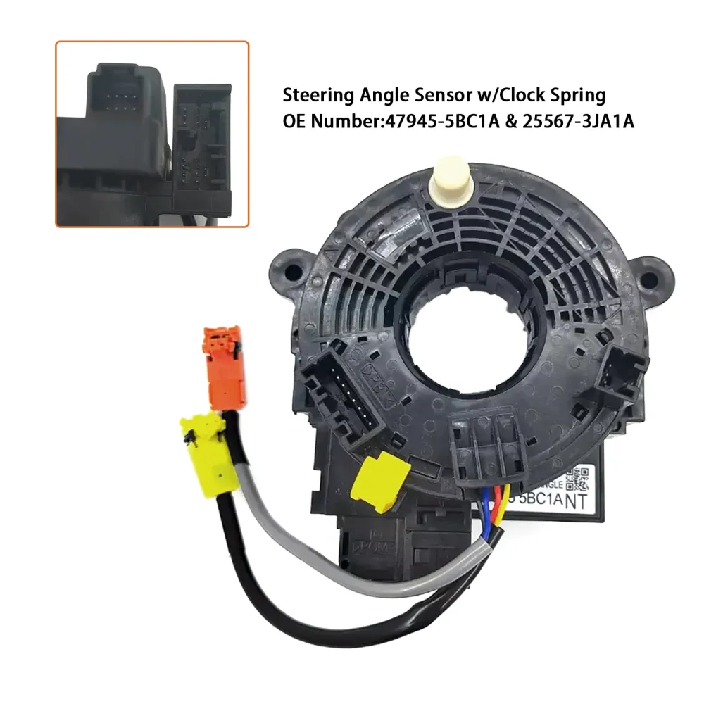 Ensemble de capteur d'angle de braquage, pour Infiniti Q50 Q60 QX80 Armada 15-19