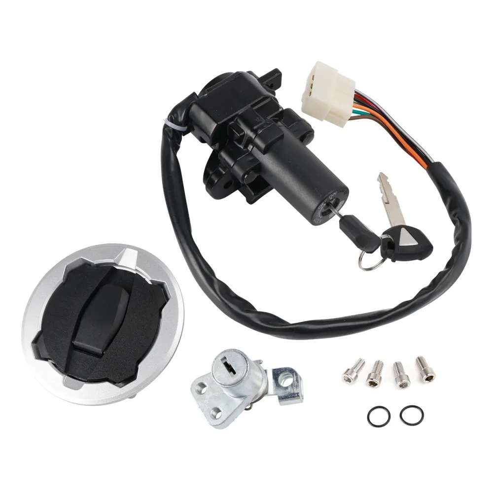 Ensemble de serrures de siège de réservoir, interrupteur à clé de contact, pour KAWASAKI VERSYS-X 300 ABS 2017 – 2025