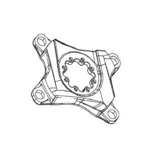Etoile de Pédalier SRAM FORCE/RED 4 Branches 107mm