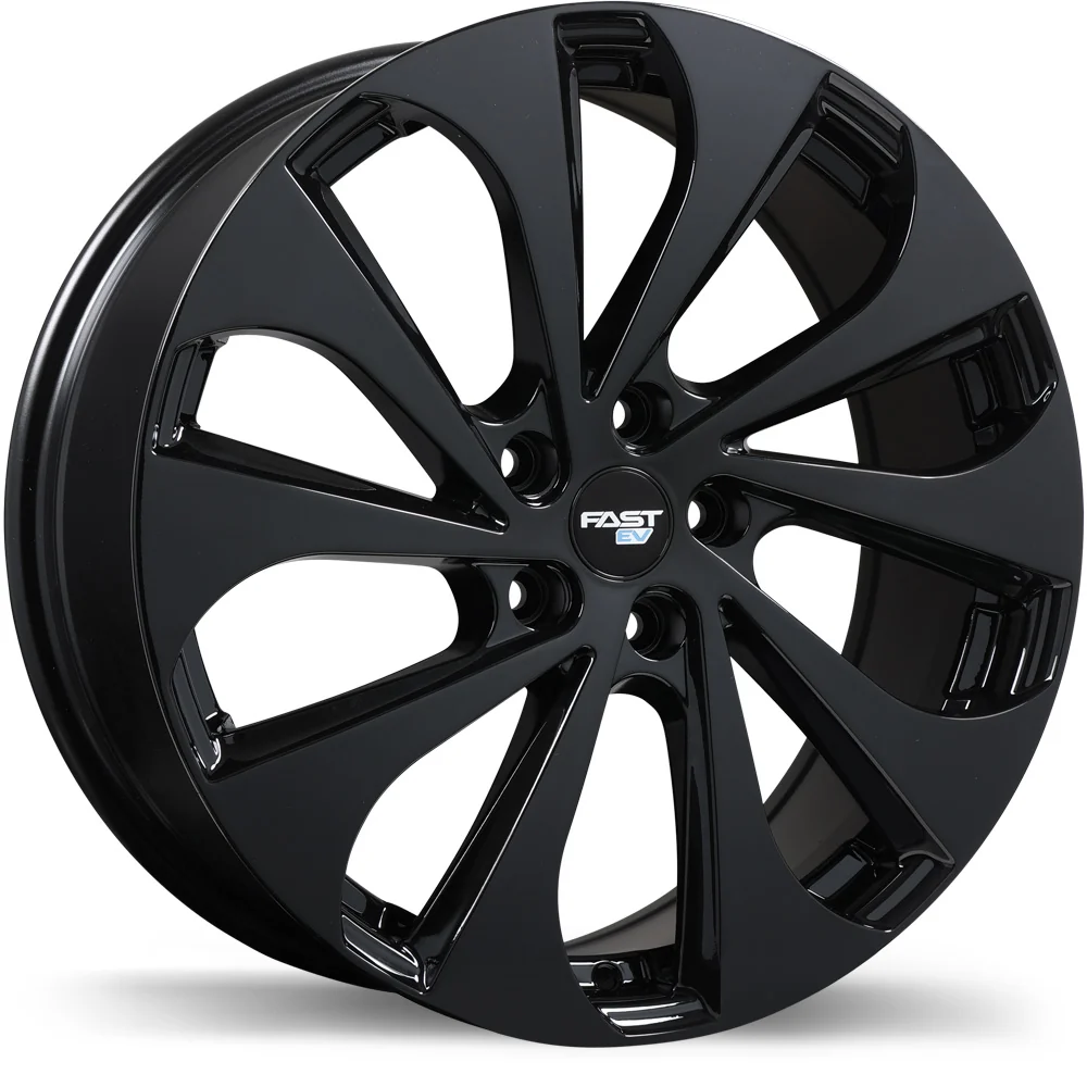 EV05 19x8.0 5x108mm +50 63.4mm BLK Fast Wheels