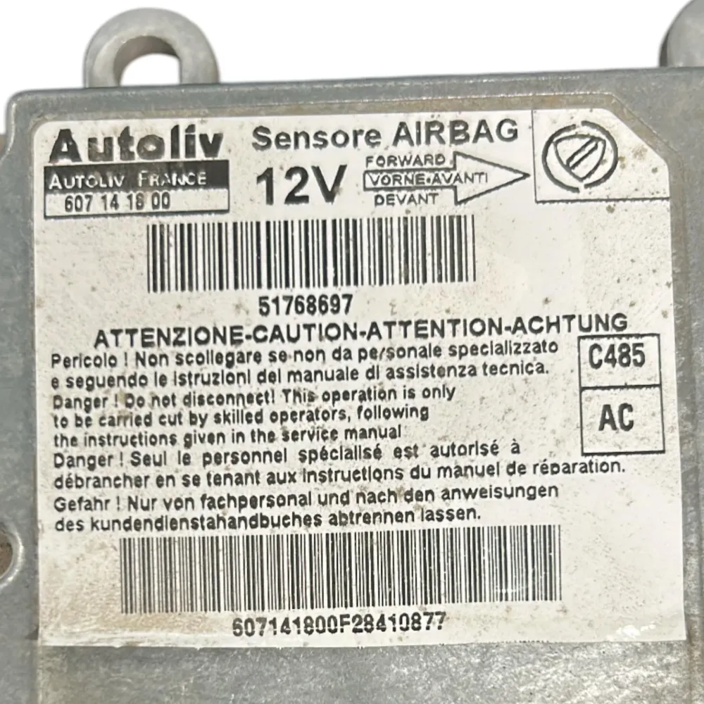 Fiat Doblo Airbag Control Unit COD.