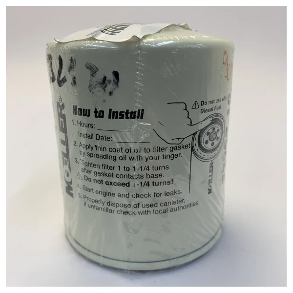 Filtre à carburant marin Moeller 33323-10 - Filtre à carburant universel pour bateaux