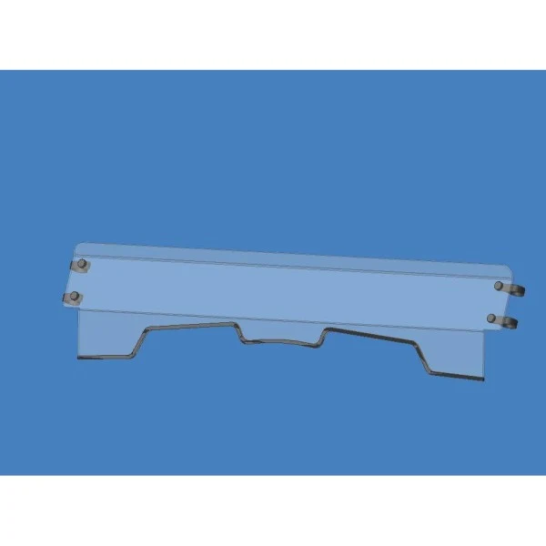 Demi Pare-Brise Inférieur Honda Big Red 675-2009-13 Flex A Fab