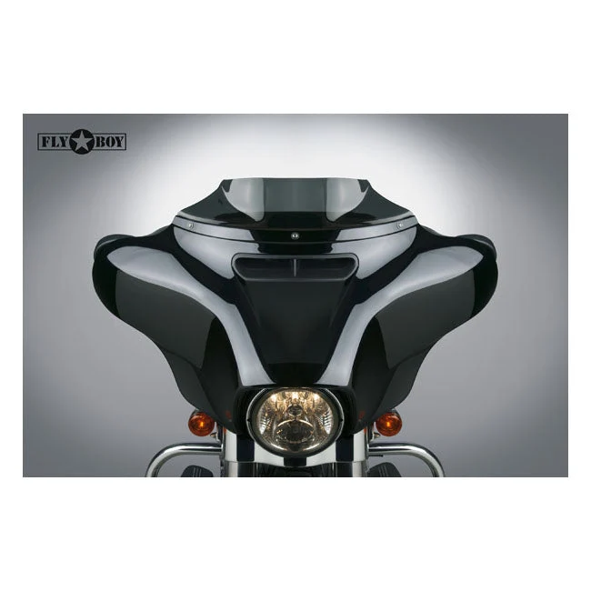 NC Fly Boy 4" Windshield Dark FLHT, FLHX 14-21