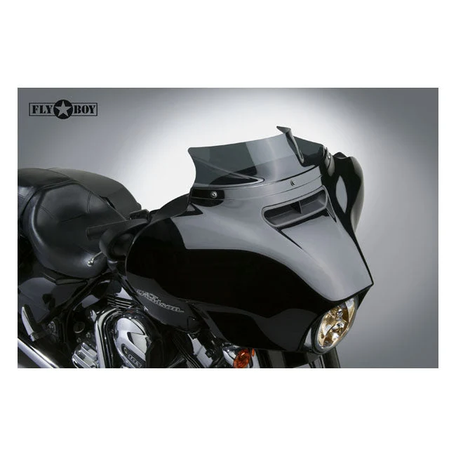 NC Fly Boy 4" Windshield Dark FLHT, FLHX 14-21
