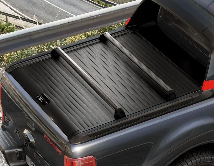 Barres transversales noires, pour couvre-benne Ford