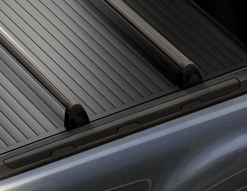 Barres transversales noires, pour couvre-benne Ford