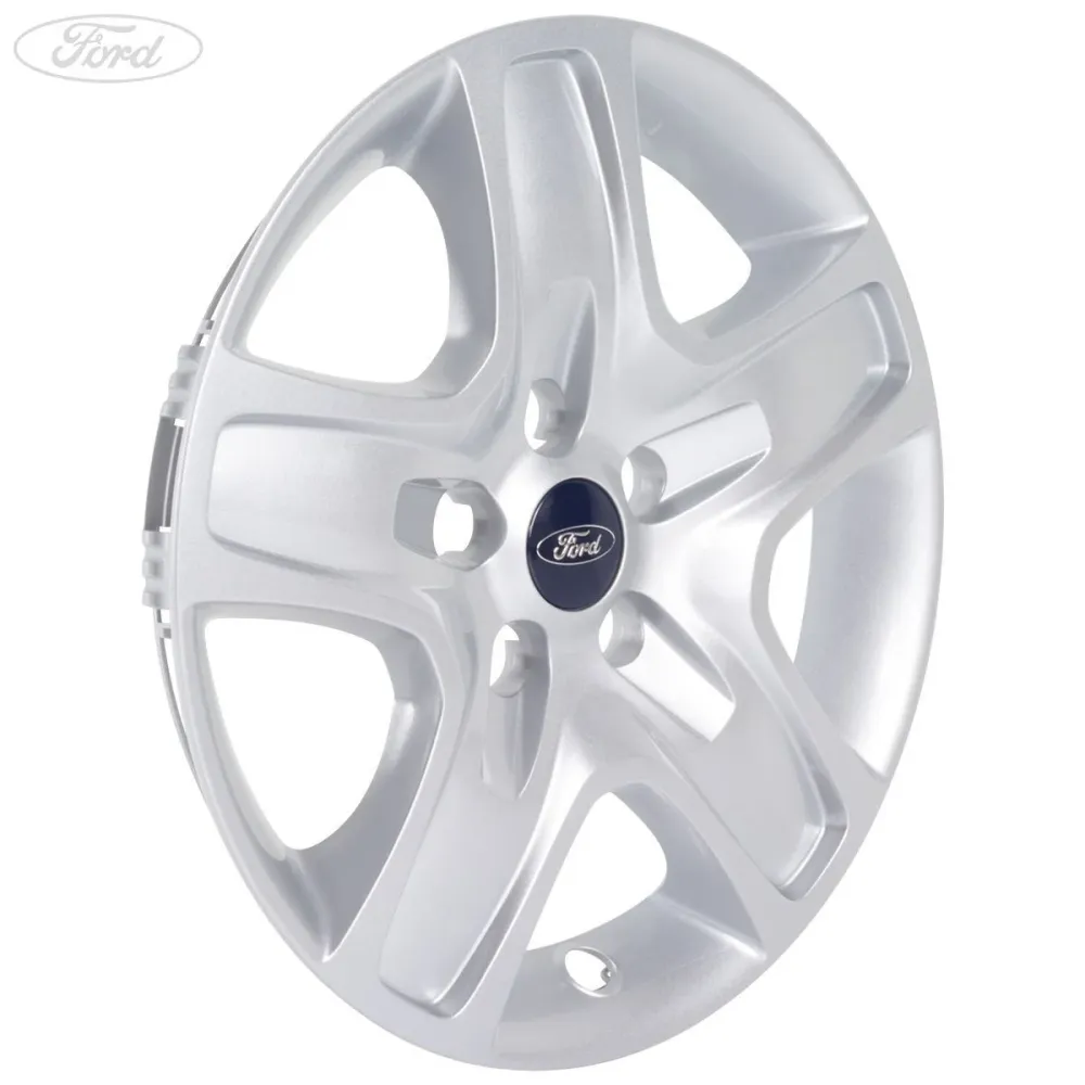 Enjoliveur de roue 16" en acier cache moyeu argent x1 pour Ford Focus 2008