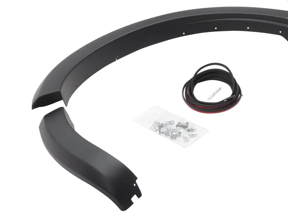 Extension de passage de roue avant et arrière noir mat pour Ford Ranger