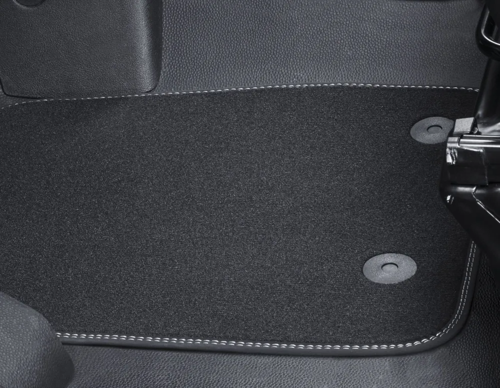 Ford Tapis de sol en moquette noir avant pour Transit et Transit Custom