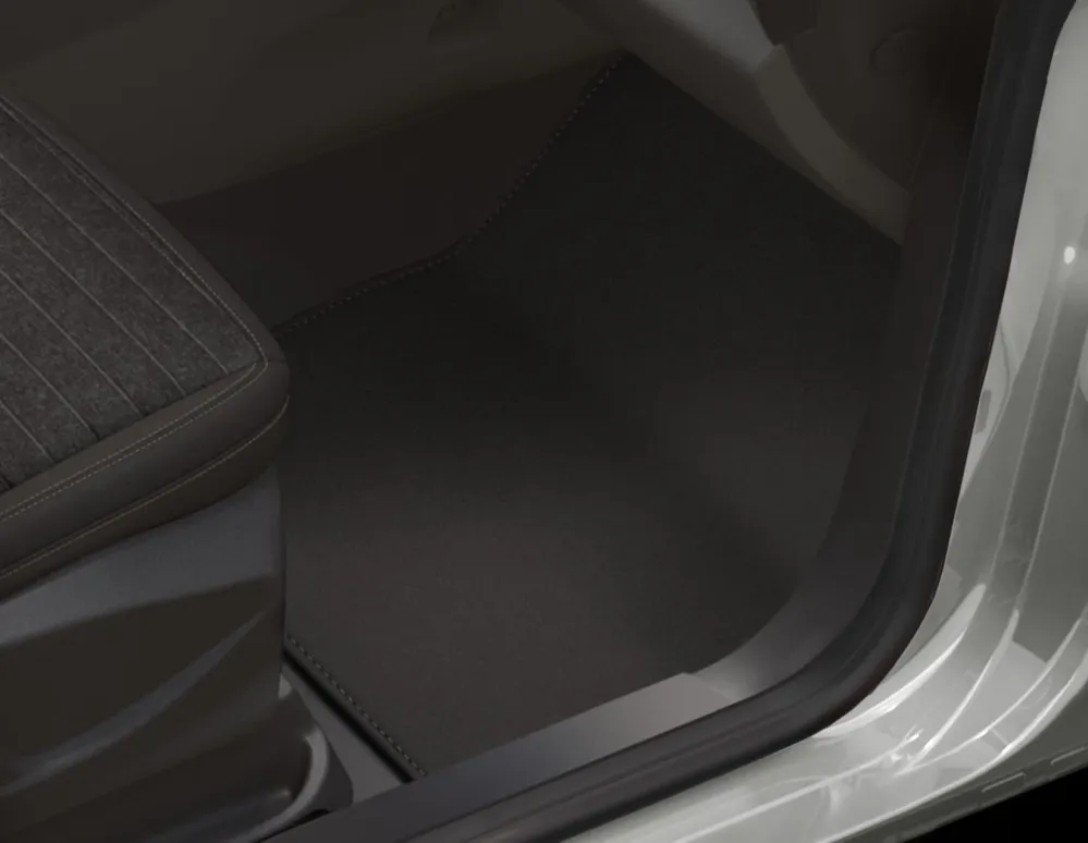 Ford Tapis de sol en Velours avant noir origine constructeur Jeu de 2