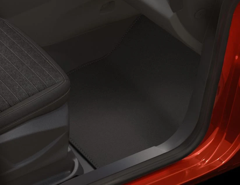 Ford Tapis de sol en Velours avant noir origine constructeur Jeu de 2