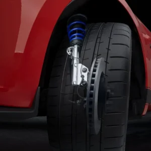 Originale Ford Mustang Kit de suspension avec ressorts hélicoïdaux sur amortisseurs acier inoxydable avec ressorts laqués...