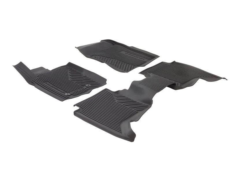 Originale Ford Ranger® Tapis de sol en caoutchouc avant et arrière,noir