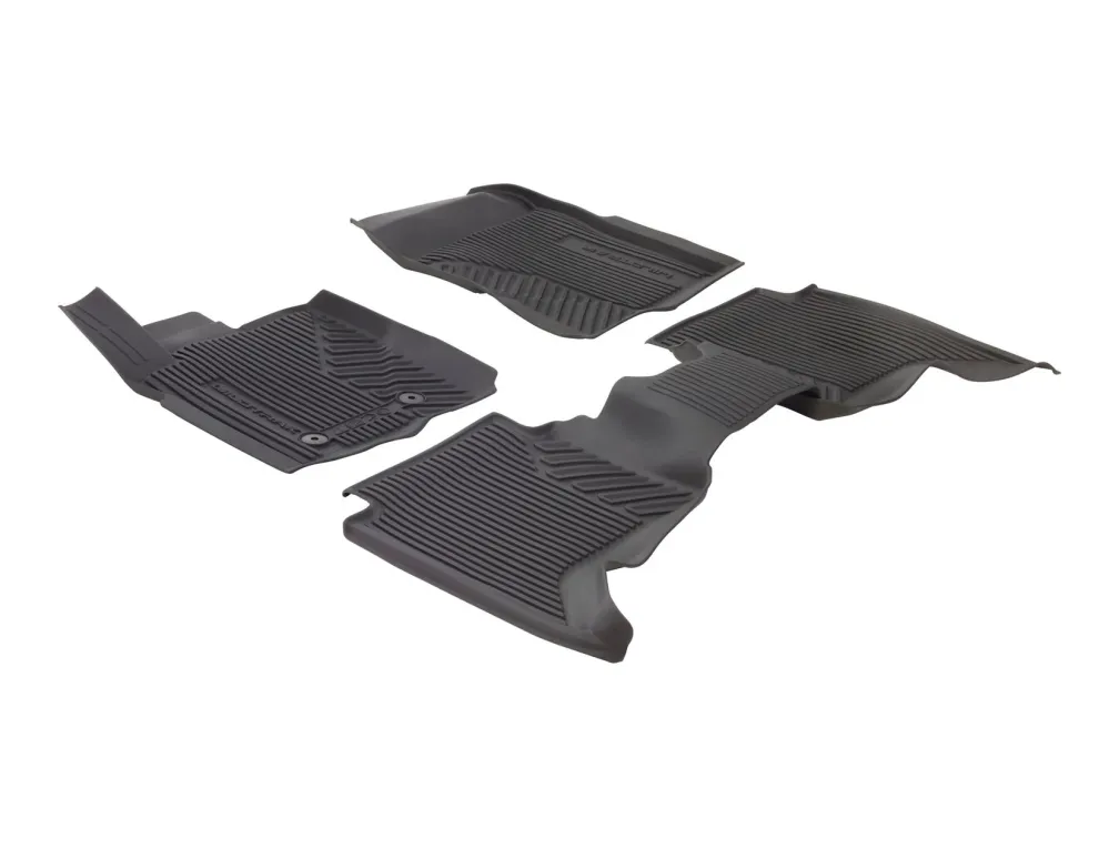 Originale Ford Ranger® Tapis de sol en caoutchouc avant et arrière,noir