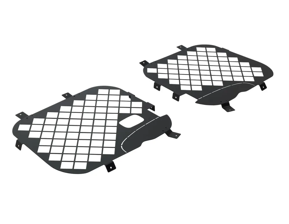 Protection grillagée vitre arrière portes arrière battantes Ford Transit Custom