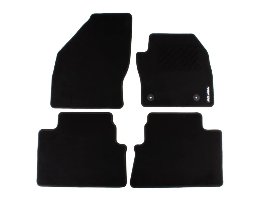 Tapis de sol en moquette avant et arrière pour Ford Kuga 01/2008-10/2012