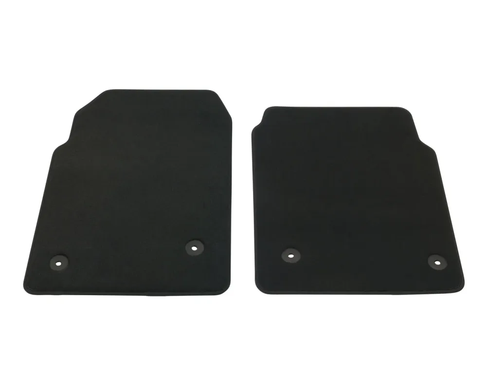 Tapis de sol en moquette avant noirs pour Ford Tourneo/Transit Custom