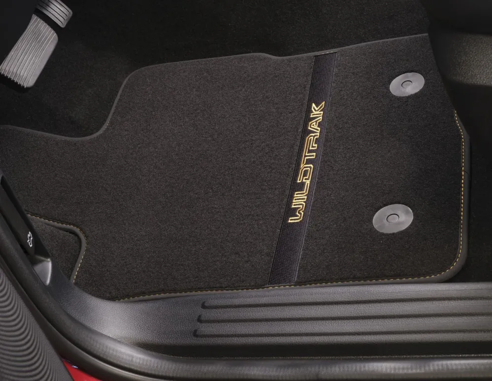 Tapis de sol en moquette pour Ford Ranger à partir de 06/2022