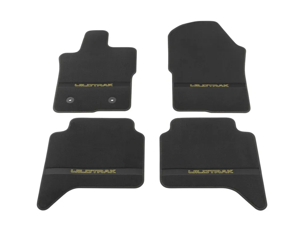 Tapis de sol en moquette pour Ford Ranger à partir de 06/2022