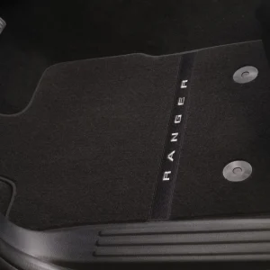 Tapis de sol en moquette pour Ford Ranger à partir de 06/2022
