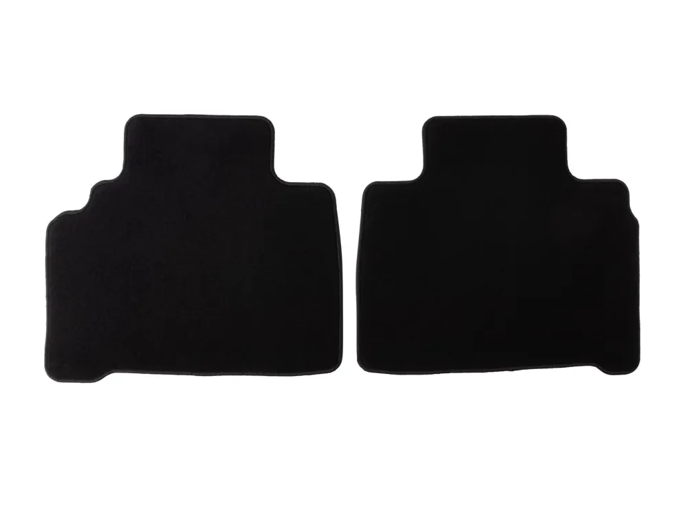 Tapis de sol en velours arrière noirs pour Ford S-MAX/Galaxy