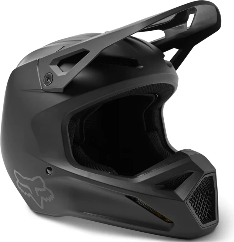 Casque FOX Solid V1 noir mat 2023