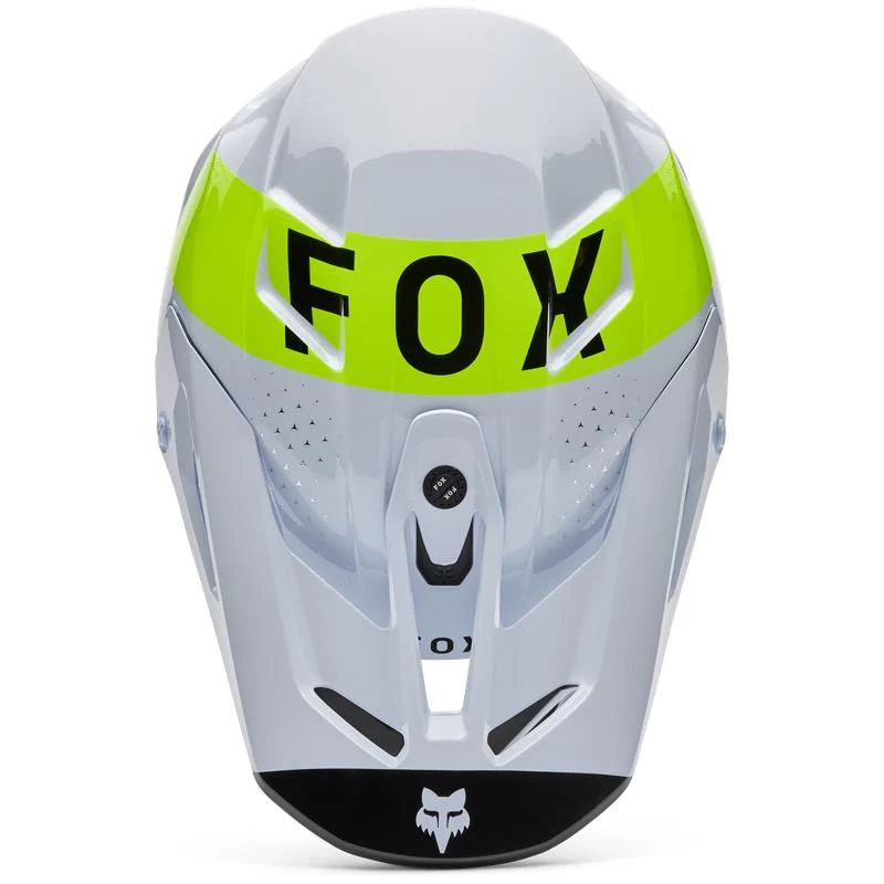 Casque FOX V3 Tine blanc