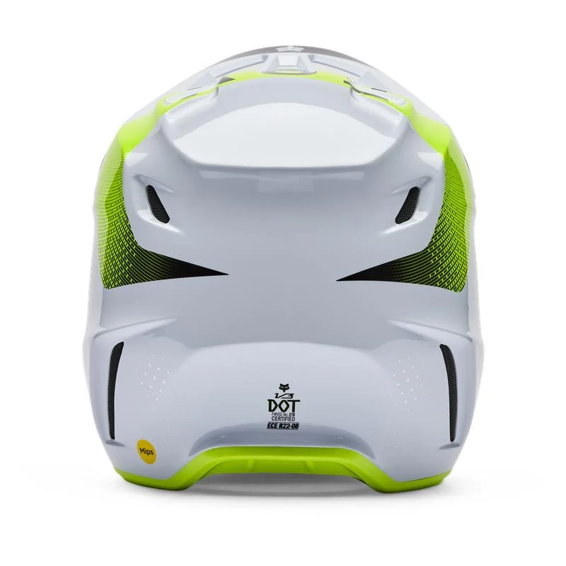 Casque FOX V3 Tine blanc