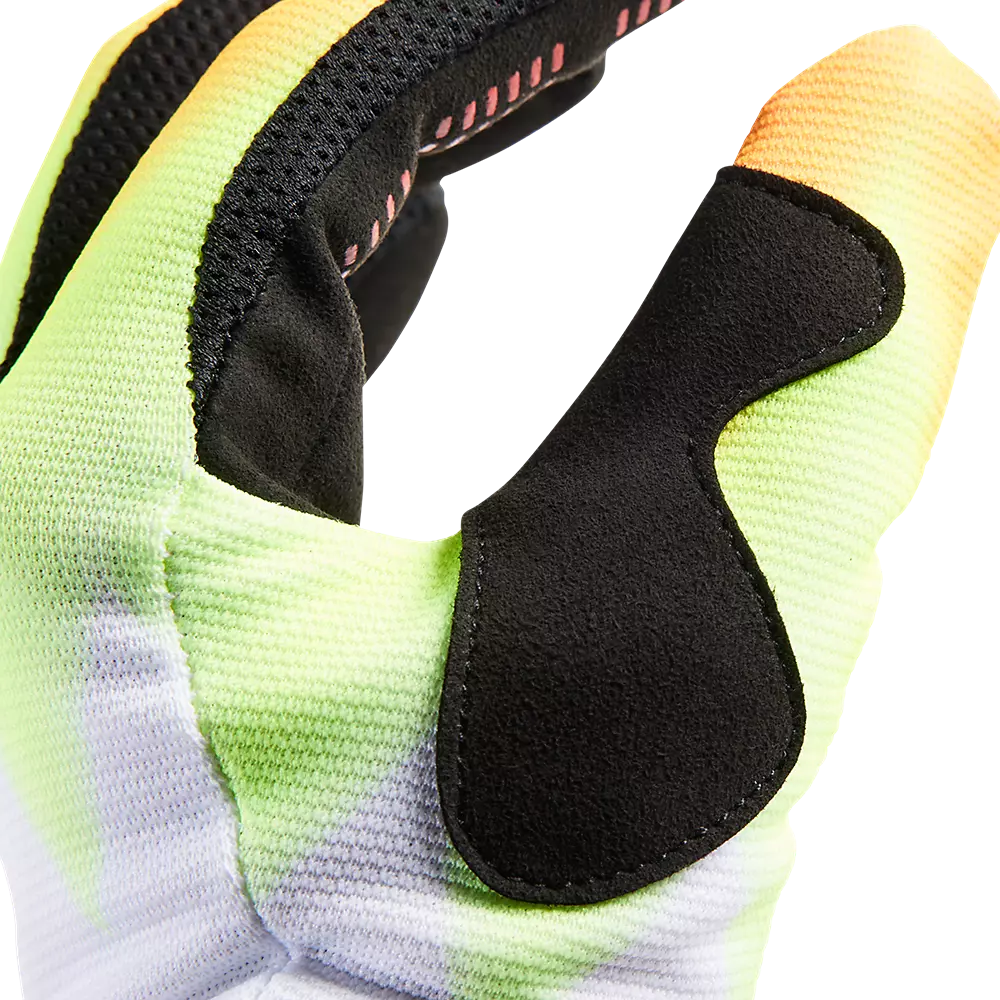 Gants FOX 180 Statk rouge/jaune 2023